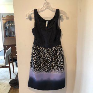 Anthropologie Maeve Navy Dress with Pockets